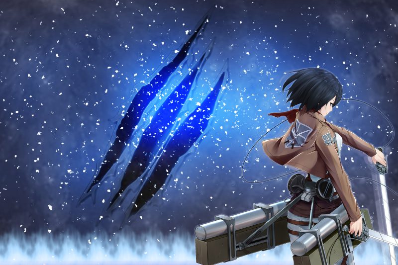 ảnh Mikasa ngầu 15