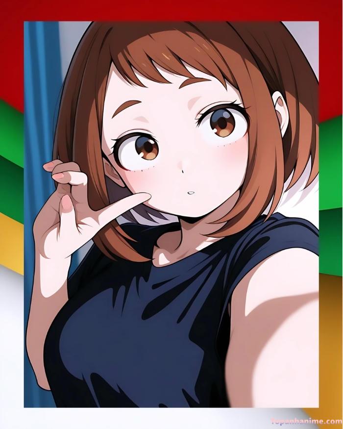 Mẫu ảnh Ochaco Uraraka 36