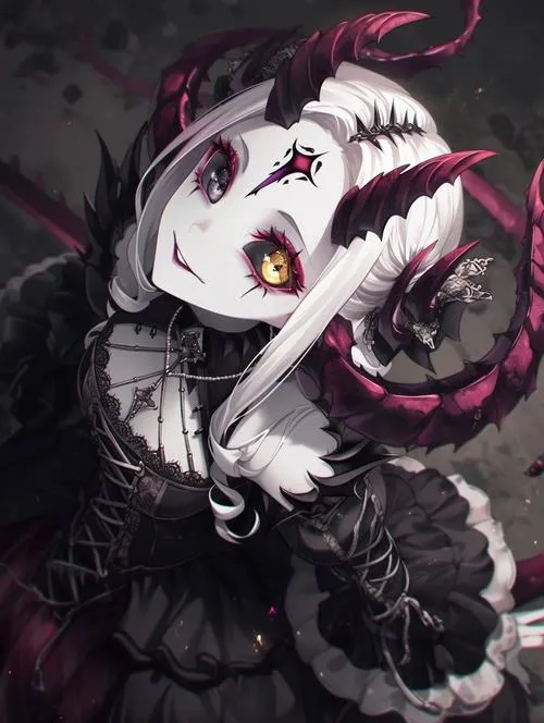 Ảnh Ác Quỷ Anime Nữ Ngầu lạnh lùng 66