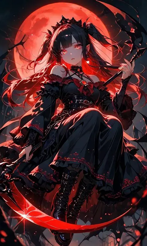 Ảnh Ác Quỷ Anime Nữ Ngầu lạnh lùng 8