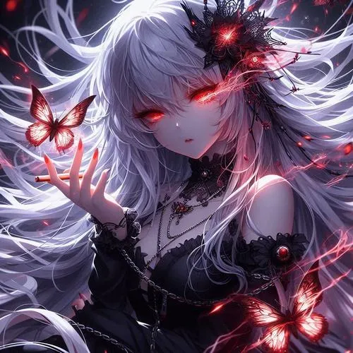 Ảnh Ác Quỷ Anime Nữ Ngầu lạnh lùng 26