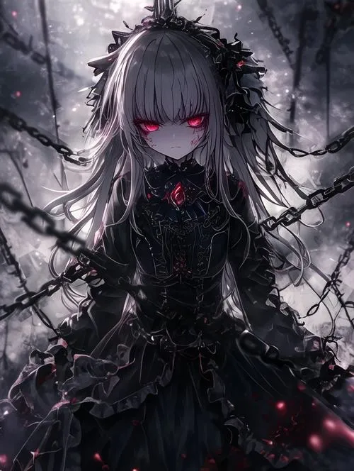 Ảnh Ác Quỷ Anime Nữ Ngầu lạnh lùng 32