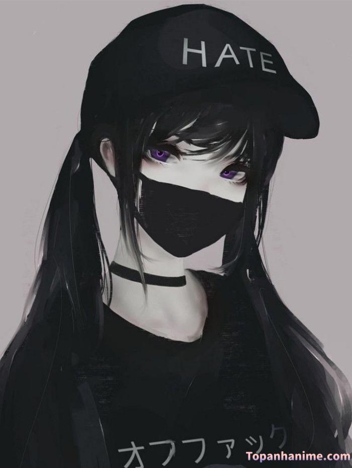 Ảnh anime girl lạnh lùng cá tính 11