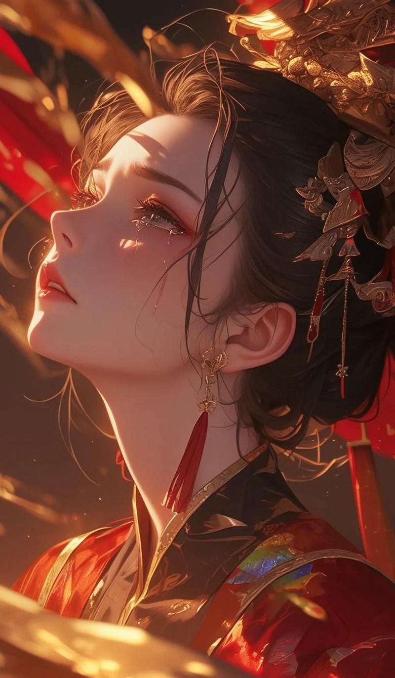 ảnh anime khóc 14