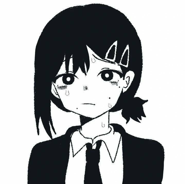 Ảnh Anime Đen Trắng 8