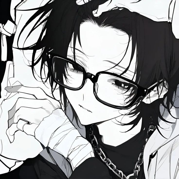 Ảnh Anime Đen Trắng 7