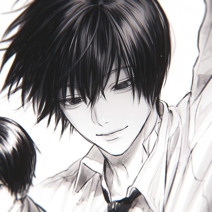 Ảnh Anime Đen Trắng 14