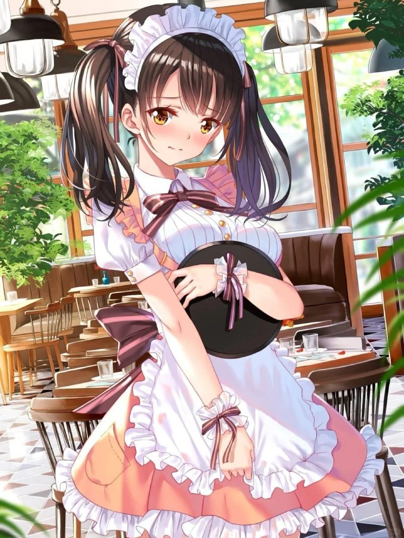 ảnh anime hầu gái 15