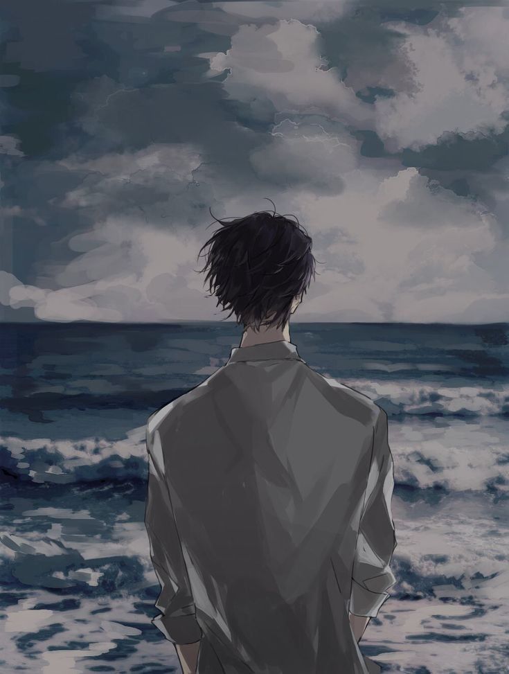 Ảnh Anime Nam Buồn Tâm Trạng 18