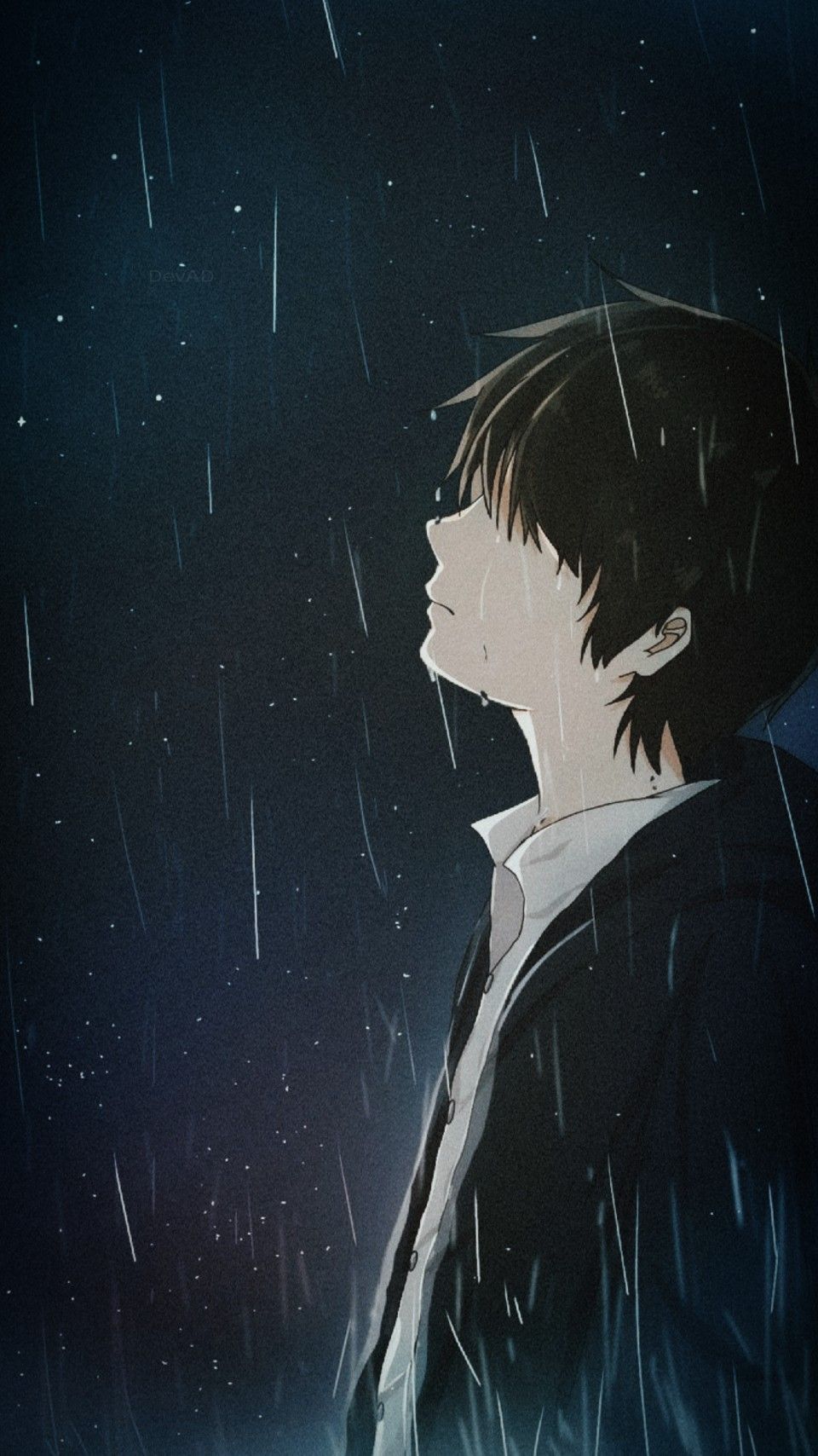 Ảnh anime trai buồn 16