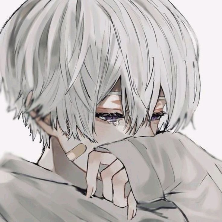 Ảnh anime trai buồn 10