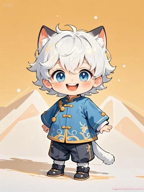 ảnh anime nam chibi 17