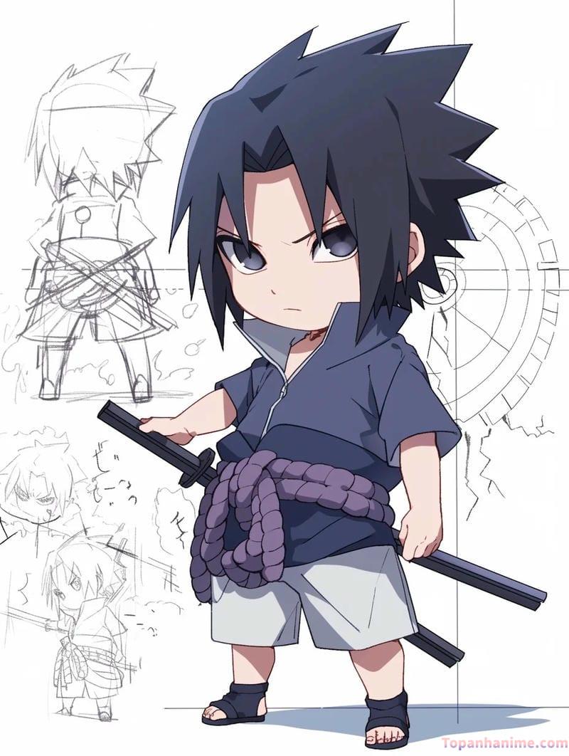 ảnh anime nam chibi 18