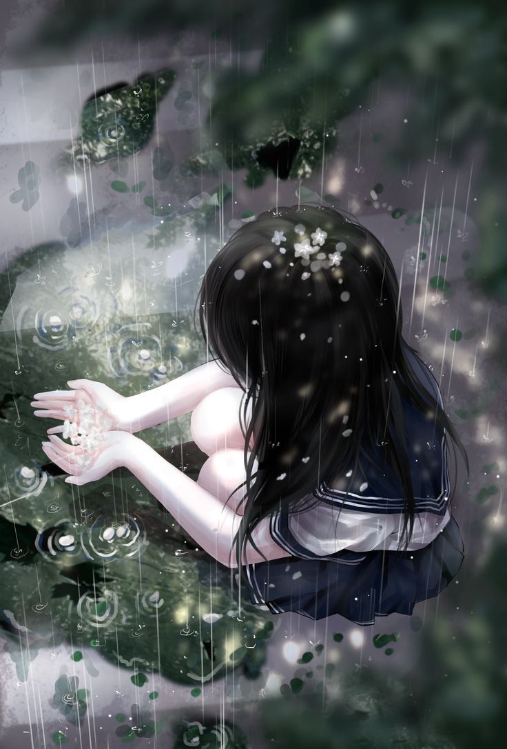 Ảnh Anime Nữ Buồn 10