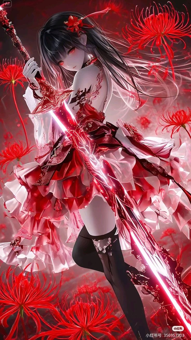 Ảnh Anime Nữ Cầm Kiếm 15