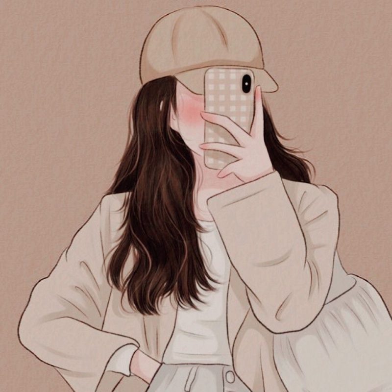 ảnh anime nữ che mặt 10