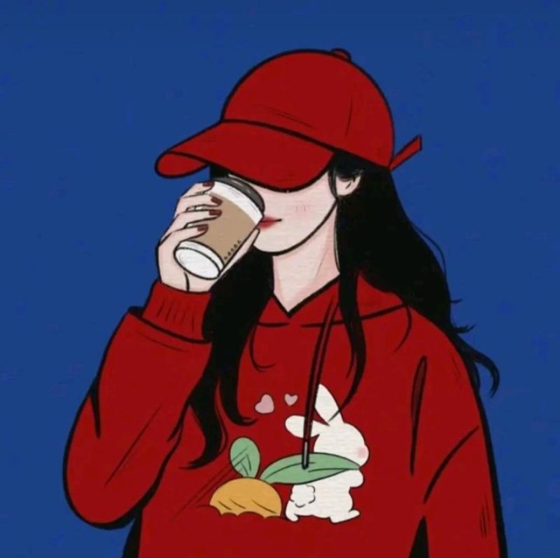 ảnh anime nữ che mặt 23