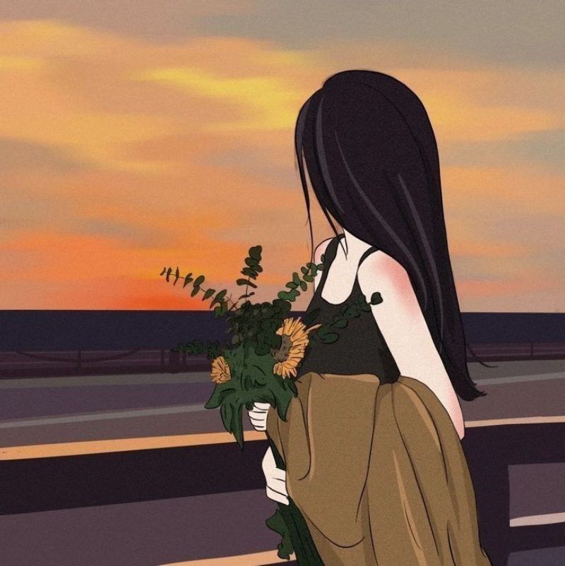 ảnh anime nữ che mặt 33