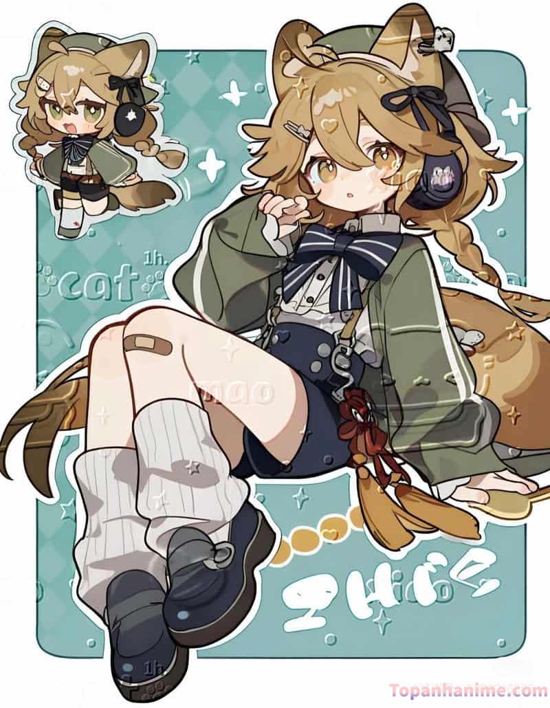 ảnh anime nữ chibi 15