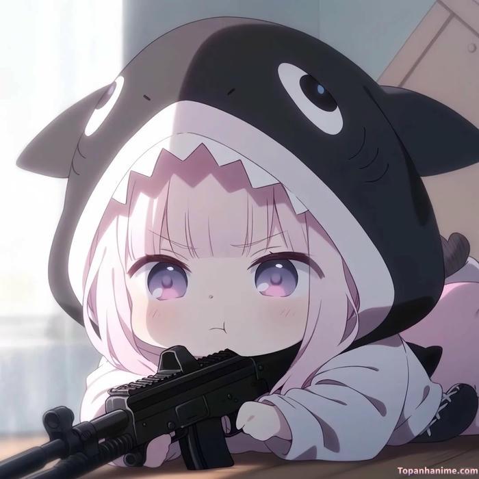 ảnh anime nữ cute 12