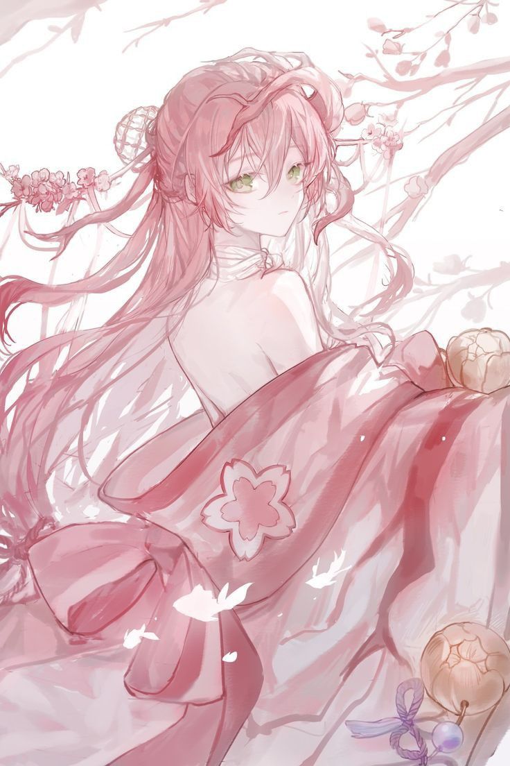 Ảnh Anime Nữ Tóc Hồng 1