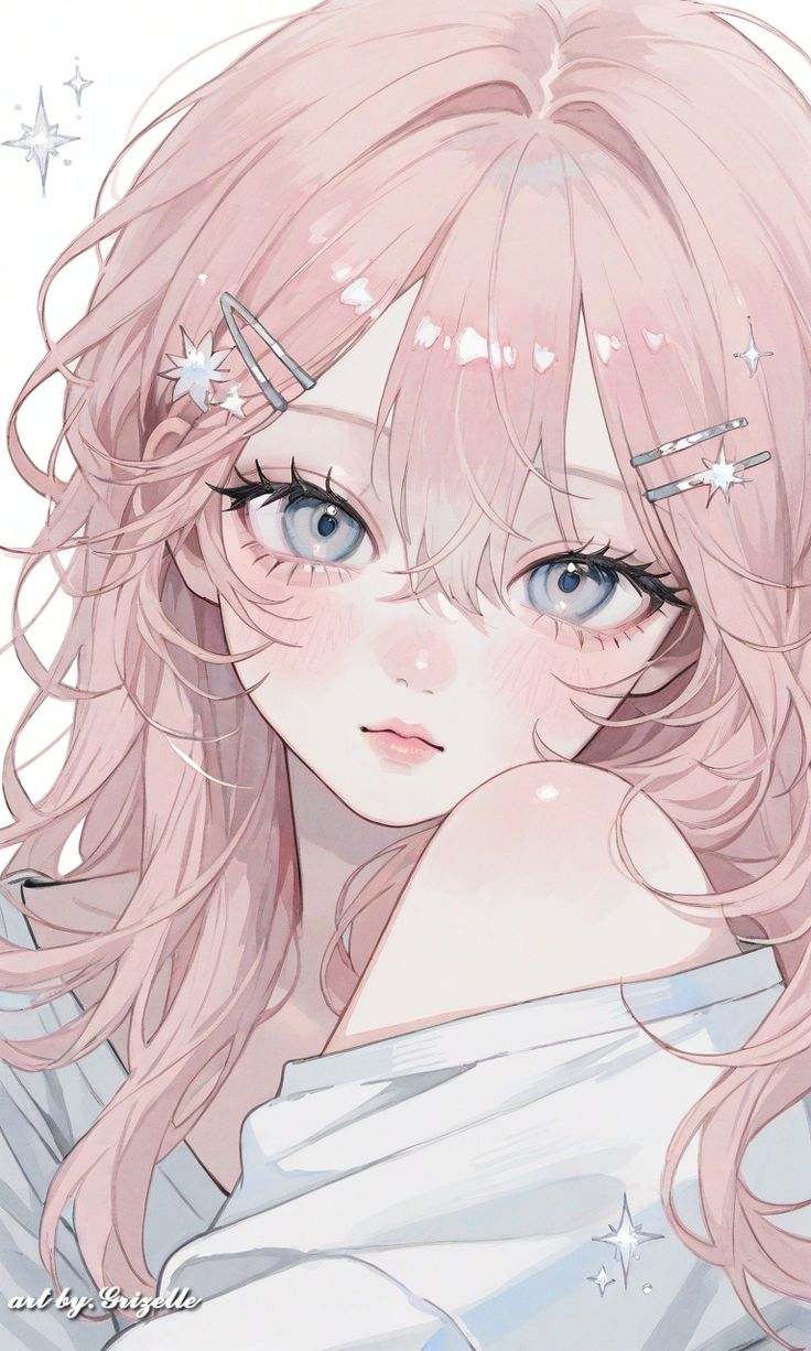 Ảnh Anime Nữ Tóc Hồng 8