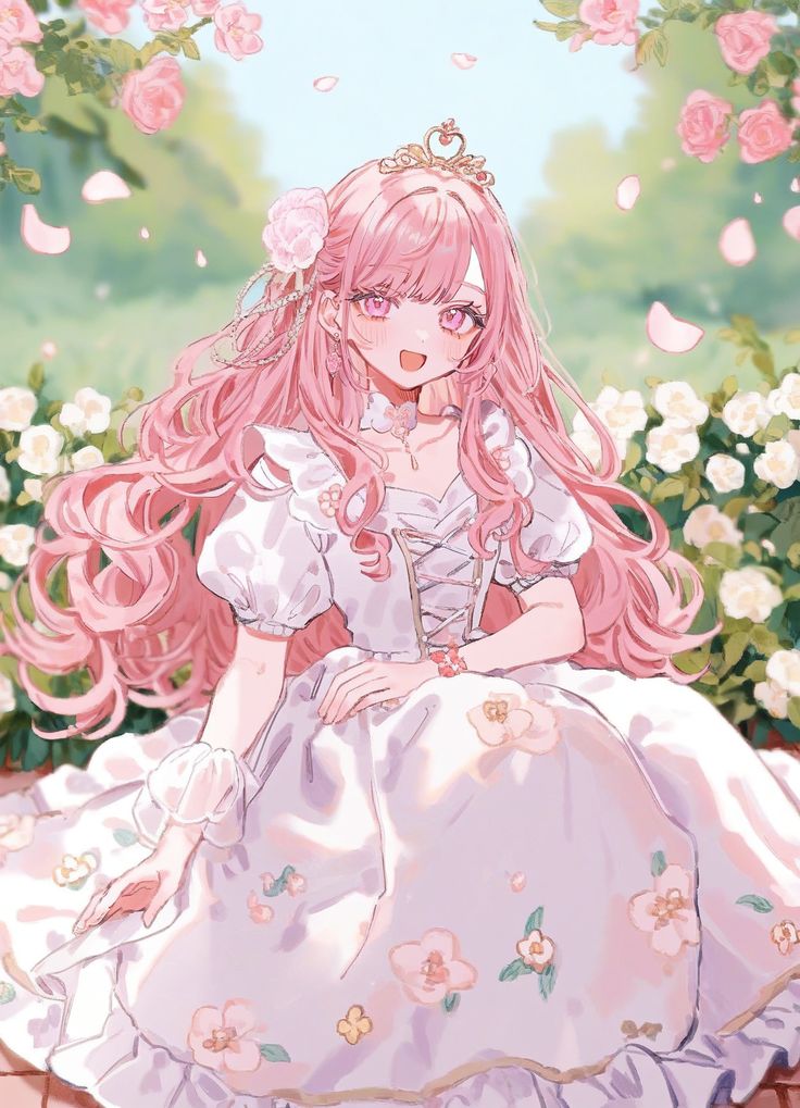 Ảnh Anime Nữ Tóc Hồng 4