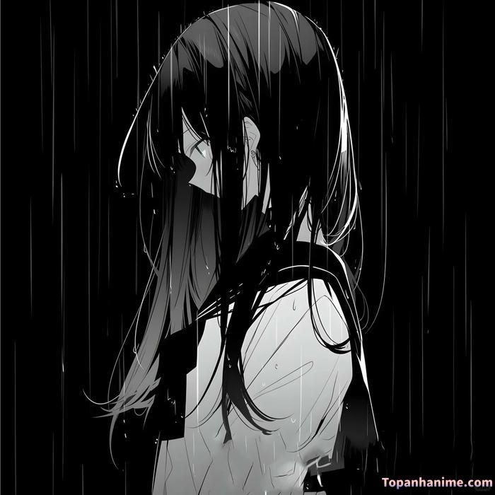 Ảnh anime buồn 9