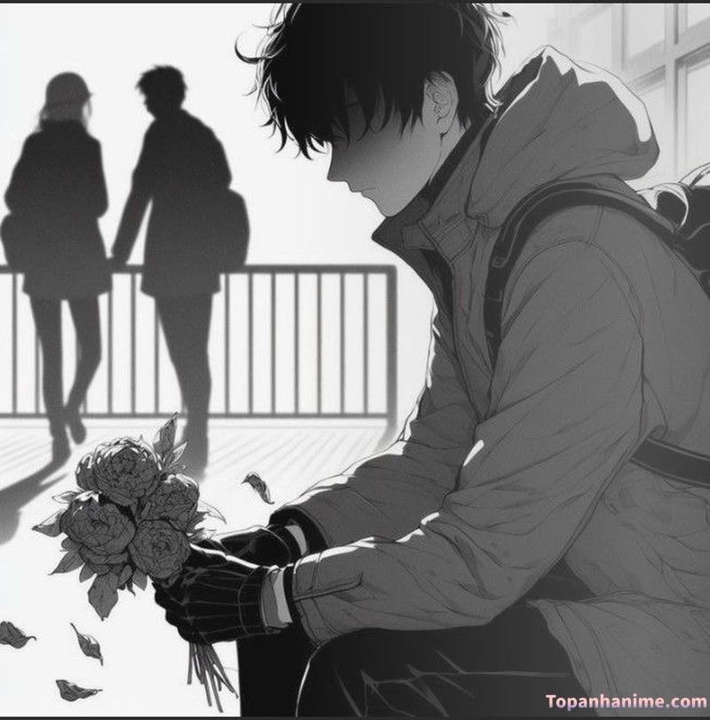 ảnh anime thất tình 7