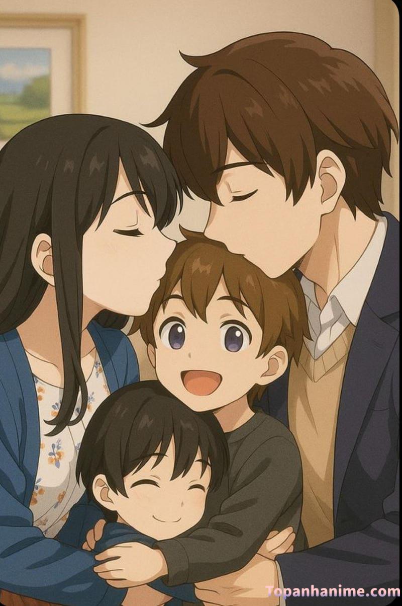 ảnh gia đình anime 7