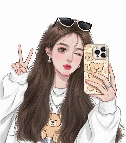 Avatar Nữ từ cute dễ thương tới ngầu 45