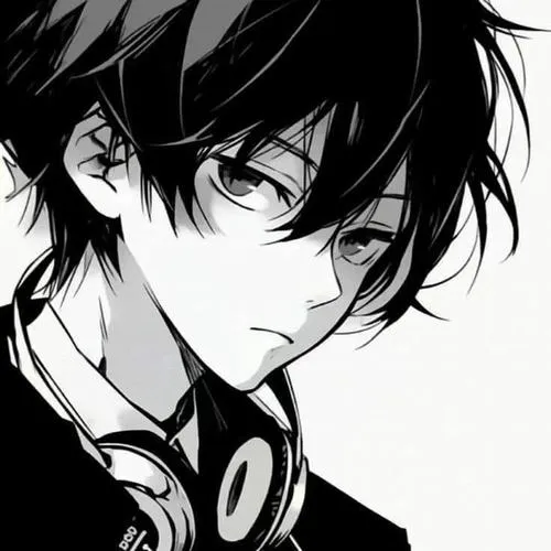 Avatar Nam Đen Trắng 13