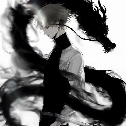 Avatar Nam Đen Trắng 18