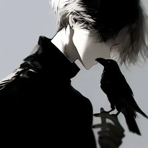 Avatar Nam Đen Trắng 29