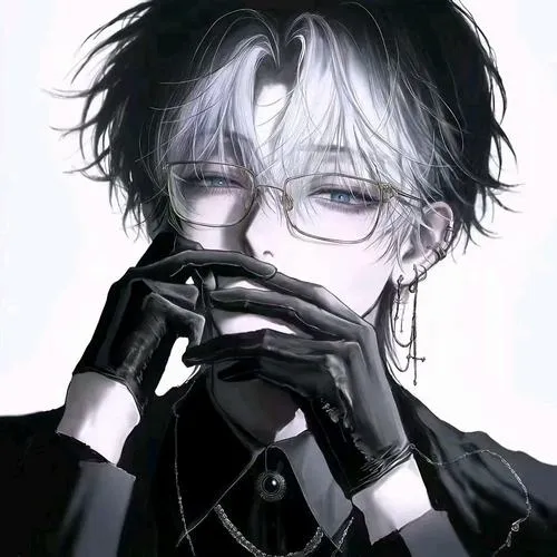 Avatar Nam Đen Trắng 51