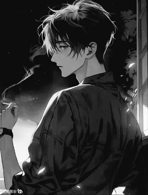 Avatar Nam Đen Trắng 8