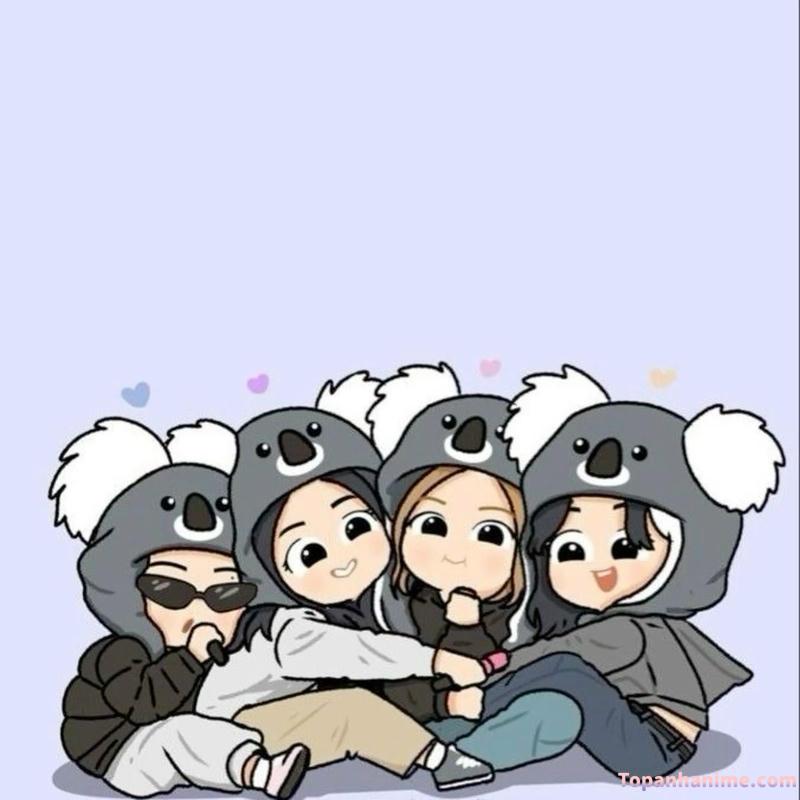 ảnh Blackpink chibi 8