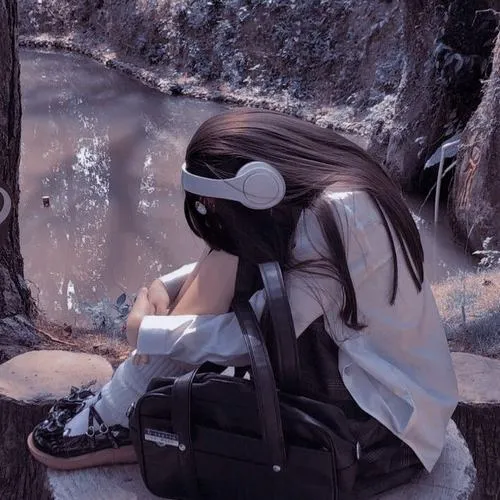 Ảnh Che Mặt Con Gái Avatar Cute 14