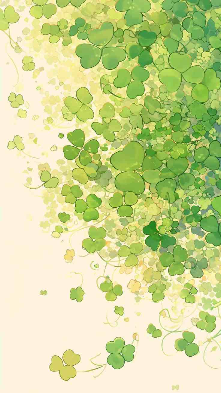 Ảnh cỏ 4 lá may mắn đẹp 12