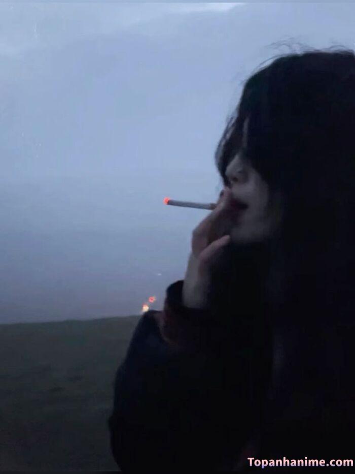 ảnh con gái hút thuốc 35