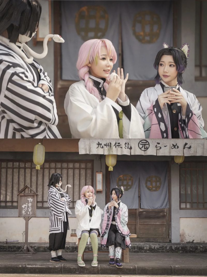 ảnh Demon Slayer cosplay 2