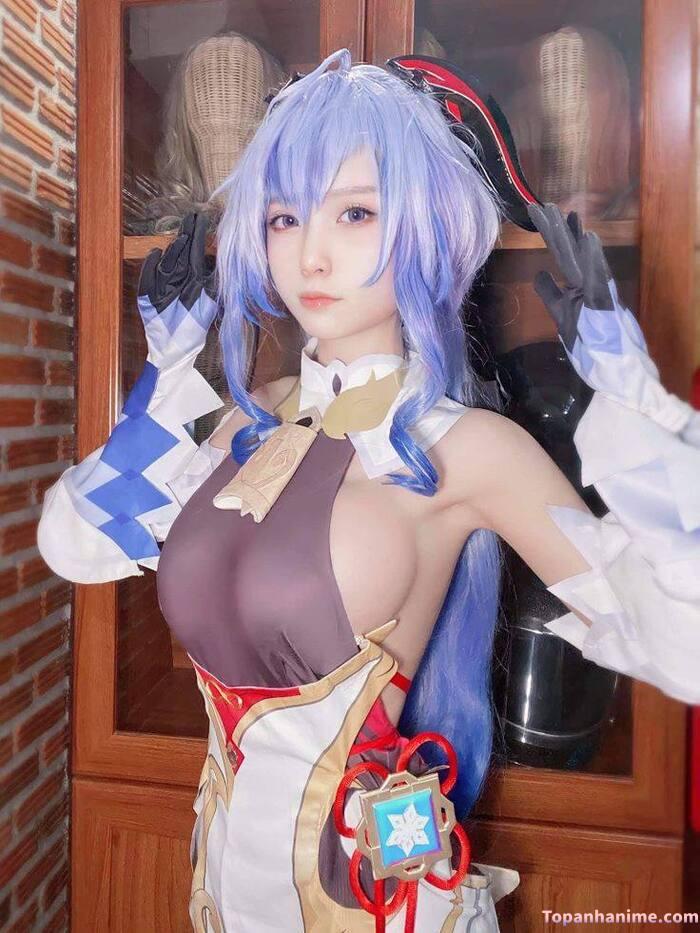 ảnh cosplay Ganyu 6