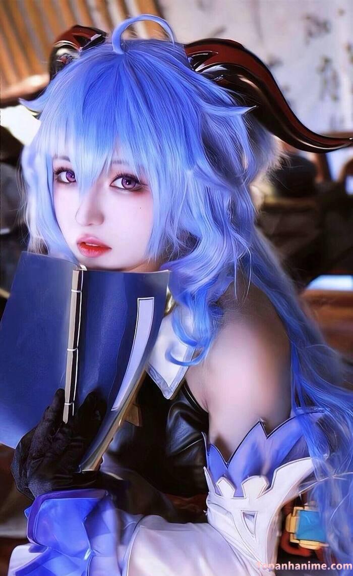 ảnh cosplay Ganyu 14