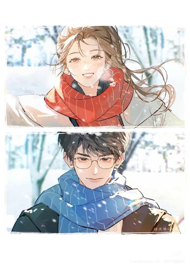 Ảnh Đôi Anime Cắt 4