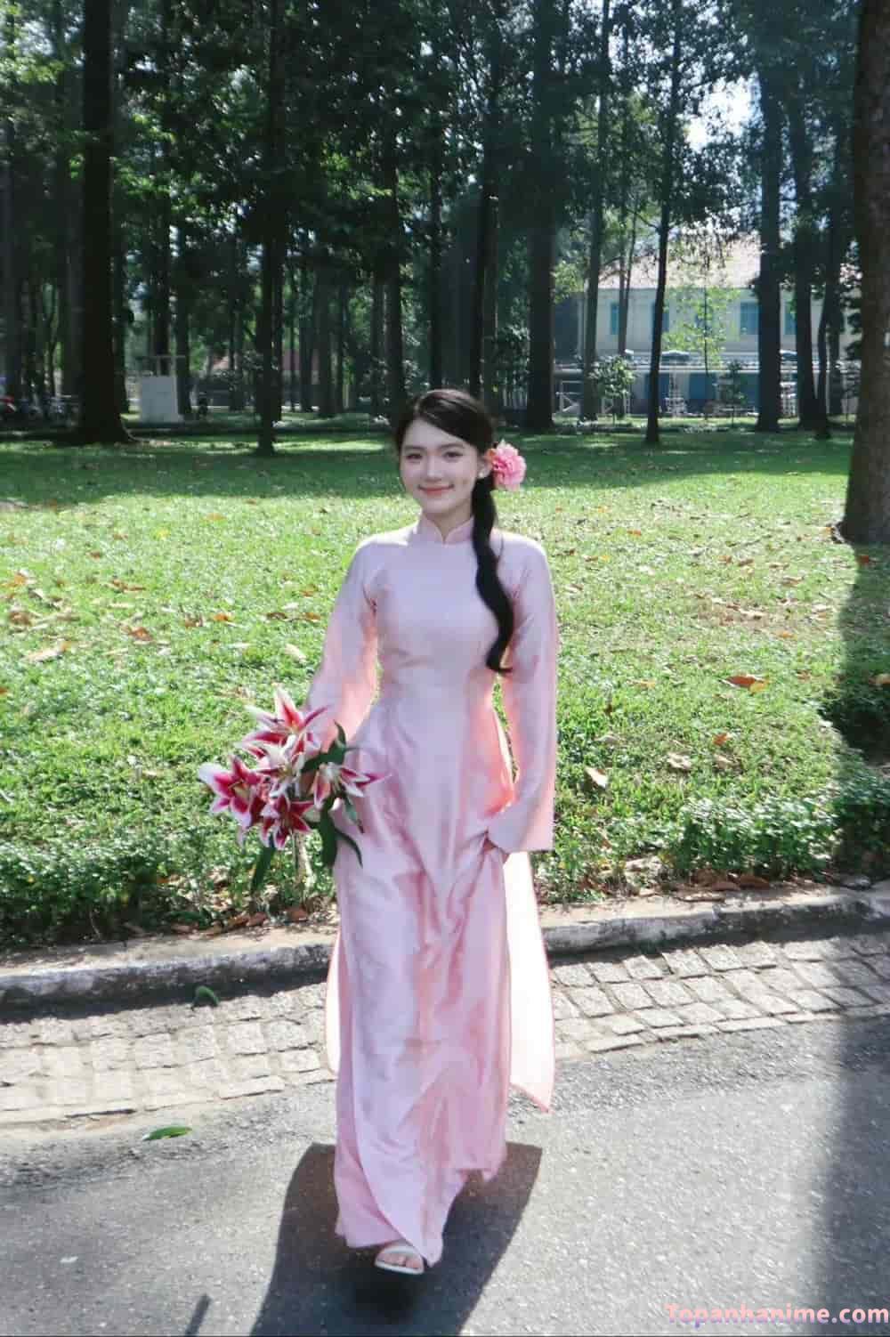 ảnh gái mặc áo dài 27