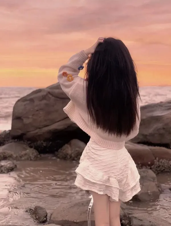 Ảnh Gái Đi Biển Che Mặt 10