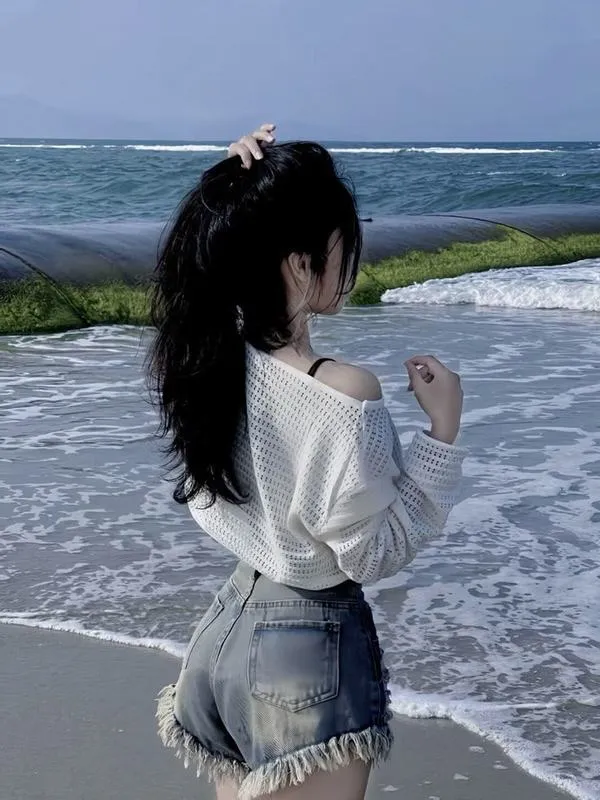 Ảnh Gái Đi Biển Che Mặt 57