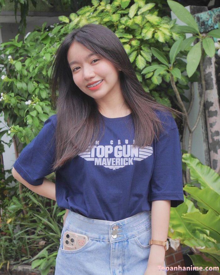 ảnh gái mặt mộc 24