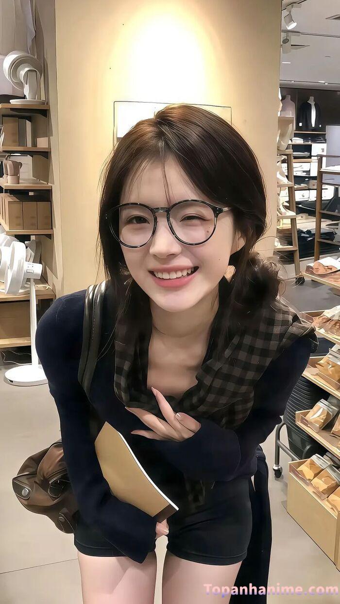 Ảnh gái xinh đeo kính 49