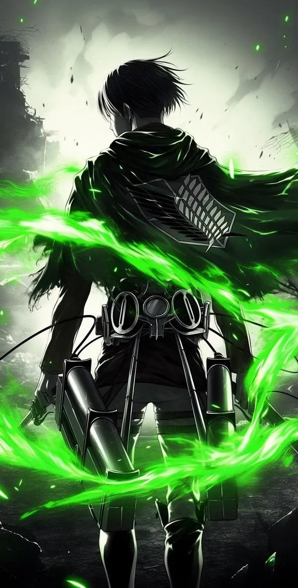 Ảnh Hình Nền Levi Ackerman ngầu 16